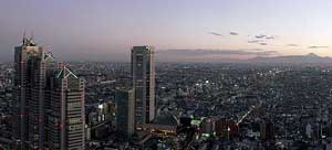 Tokyo Skyline at Night